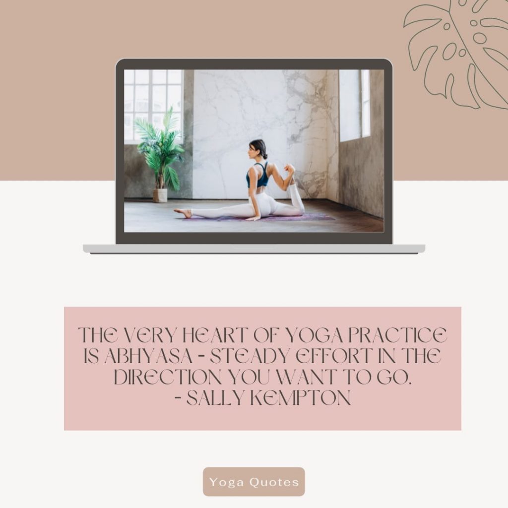 Breath Yoga Quote