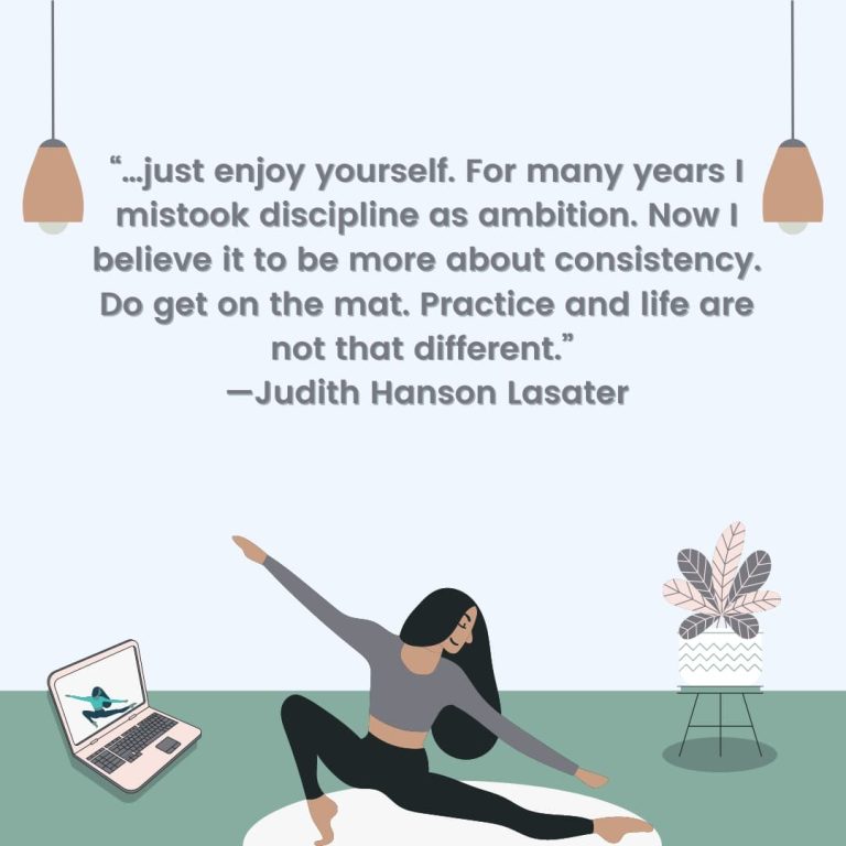 Enjoy Yourself Yoga Quote