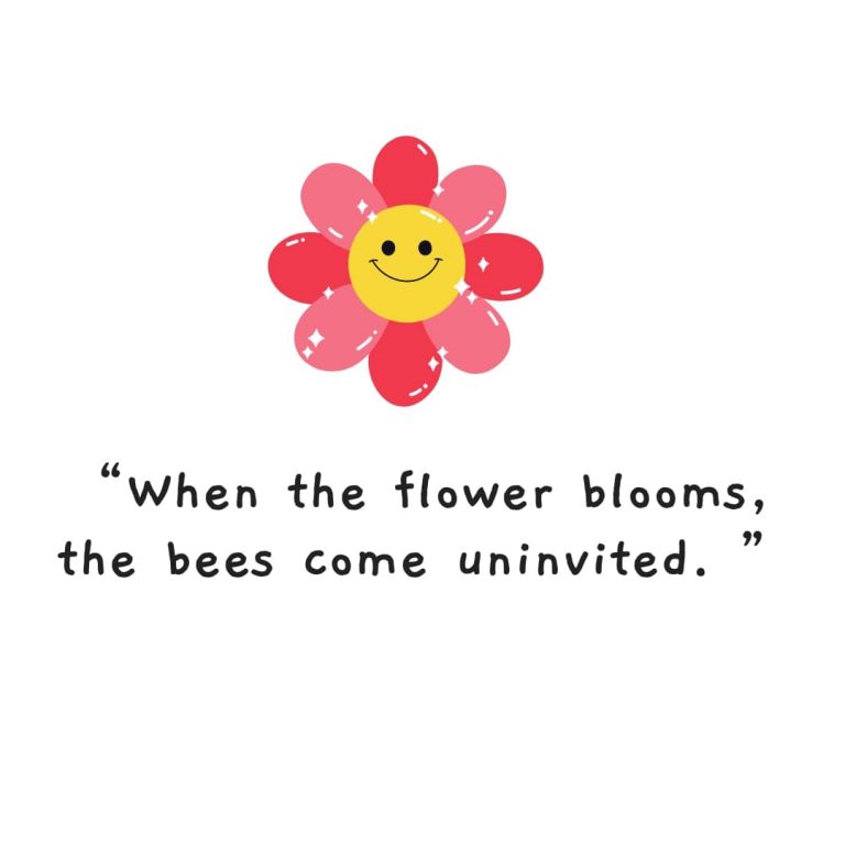 Flower Beautiful Quote