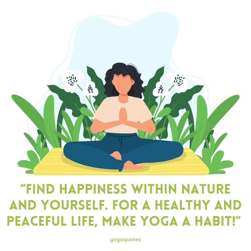Happy Yoga Quote