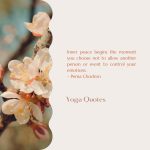 Inner Peace Yoga Quote