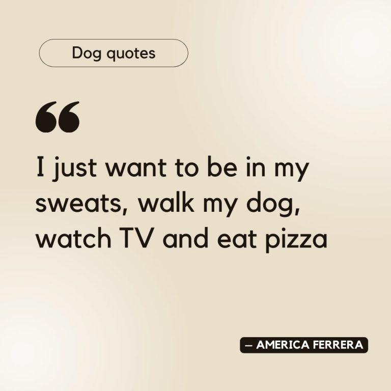 Peaceful Dog Quote