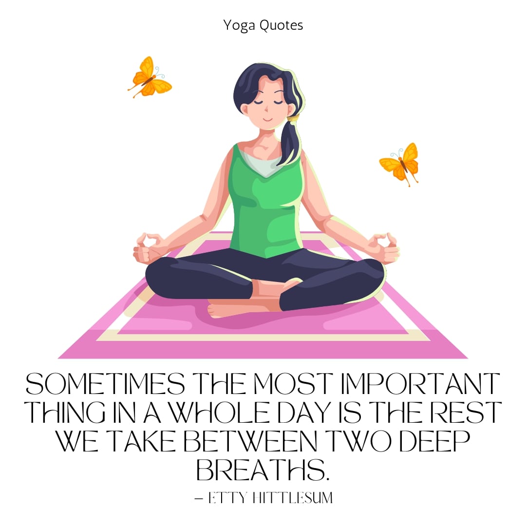 Relax Yoga Quote